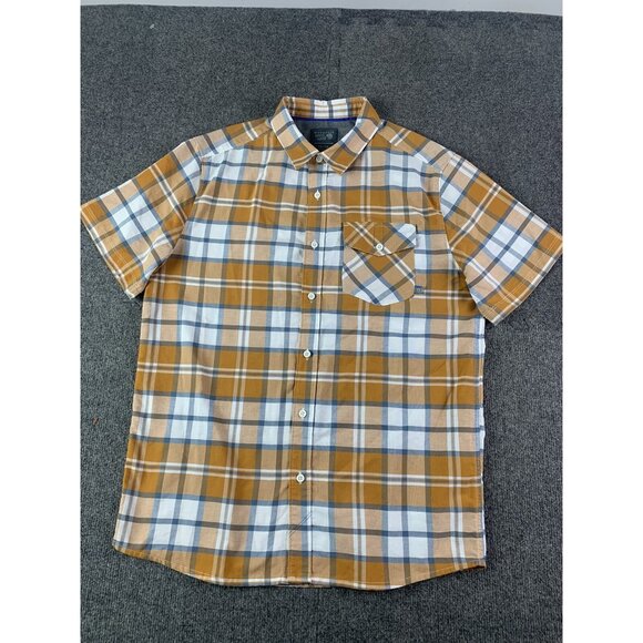 Mountain Hard Wear Mens Short Sleeve Plaid Button Up Shirt Size M Multicolor - Picture 2 of 10